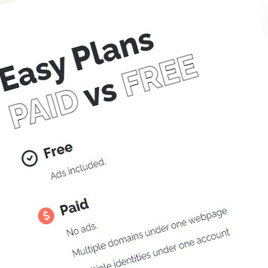 Identity Sites screenshot